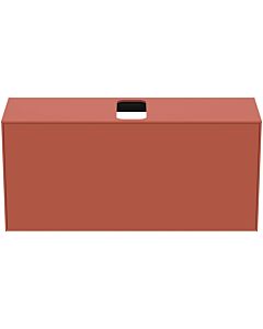 Ideal Standard Conca Waschtisch-Unterschrank T3937Y3 mit Ausschnitt, 1 Auszug, 120x37x55 cm, mittig, Sunset matt lackiert