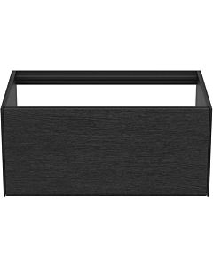 Ideal Standard Conca Waschtisch-Unterschrank T3985Y4 ohne Waschtisch-Platte, 1 Auszug, 80x50,5x36 cm, Eiche geflammt Furnier