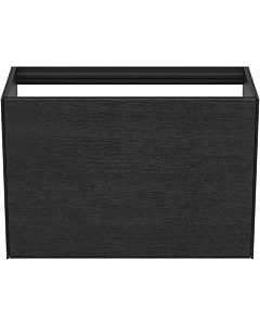 Ideal Standard Conca Waschtisch-Unterschrank T3994Y4 ohne Waschtisch-Platte, 1 Auszug, 80 x 37 x 54 cm, Eiche geflammt Furnier