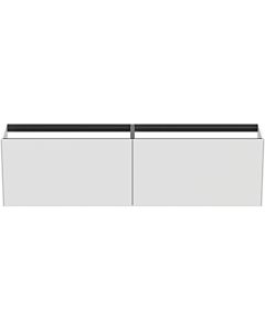 Ideal Standard Conca Waschtisch-Unterschrank T3999Y1 ohne Waschtischplatte, 2 Auszüge, 200 x 37 x 54 cm, Weiß matt lackiert