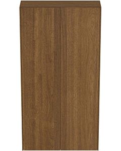 Ideal Standard Conca Hochschrank T4107Y5 72x25x140cm, 2 Türen, Walnuss dunkel Furnier