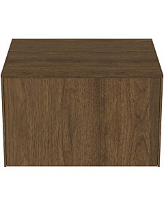 Ideal Standard vasque Conca T4311Y5 sans découpe, coulissant 2000 , 60x50,5x37 cm, placage noyer foncé