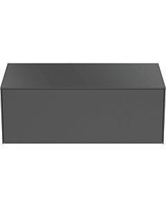 Ideal Standard Conca Waschtisch-Unterschrank T4313Y2 ohne Ausschnitt, 1 Auszug, 100x50,5x37 cm, Anthrazit matt lackiert
