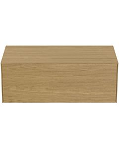 Ideal Standard Conca Waschtisch-Unterschrank T4313Y6 ohne Ausschnitt, 1 Auszug, 100x50,5x37 cm, Eiche hell Furnier