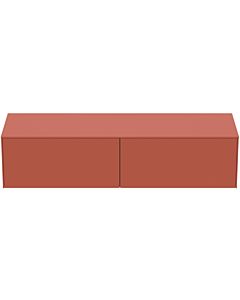 Ideal Standard Conca vanity unit T4315Y3 without cut-out, 2 pull-outs, 160x50.5x37 cm, Sunset matt lacquered