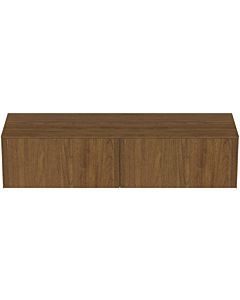 Ideal Standard Conca vanity unit T4315Y5 without cut-out, 2 pull-outs, 160x50.5x37 cm, dark walnut veneer