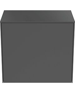 Ideal Standard Conca Waschtisch-Unterschrank T4317Y2 ohne Ausschnitt, 1 Auszug, 60 x 37 x 55 cm, Anthrazit matt lackiert