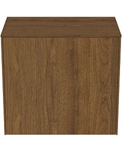Ideal Standard Conca vanity unit T4317Y5 without cut-out, 2000 pull-out, 60 x 37 x 55 cm, dark walnut veneer