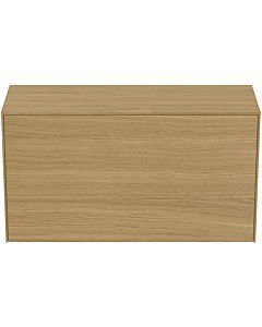 Ideal Standard vasque Conca T4319Y6 sans découpe, coulissant 2000 , 100 x 37 x 55 cm, placage Eiche hell