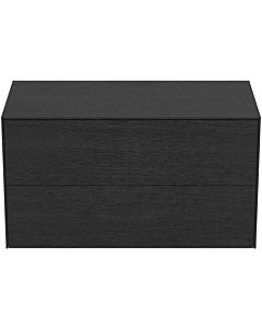 Ideal Standard vasque Conca T4323Y4 sans découpe, 2 tiroirs, 100x50,5x55 cm, plaqué chêne flammé