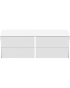 Ideal Standard vasque Conca T4325Y1 sans découpe, 4 tiroirs, 160x50,5x55 cm, laqué blanc mat