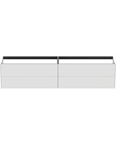 Ideal Standard Conca vanity unit T4336Y1 240x50.5x54cm, without vanity top, 4 pull-outs, matt white lacquered