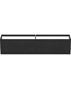 Ideal Standard Conca vanity unit T4336Y4 240x50.5x54cm, without vanity top, 4 pull-outs, flamed oak veneer