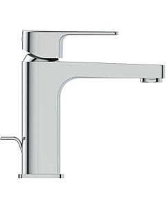 Ideal Standard Cerafine D wash basin mixer BC689AA with waste set, BlueStart, H105, projection 120mm, chrome-plated
