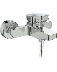 Ideal Standard CeraPlan Wannenarmatur BD258AA Aufputz, mit Handbrause-Set, verchromt