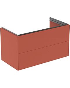 Ideal Standard Conca Waschtisch-Unterschrank T4575Y3 100x50x55cm, 2 Auszüge, Sunset matt lackiert