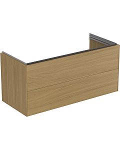Ideal Standard Conca Waschtisch-Unterschrank T4576Y6 120x50x55cm, 2 Auszüge, Eiche hell Furnier