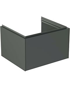 Ideal Standard Conca meuble sous-vasque T4577Y2 60x50x55cm, 2000 coulissant, laqué anthracite mat