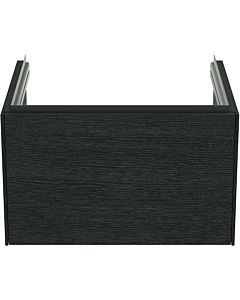 Ideal Standard Conca meuble sous-vasque T4577Y4 60x50x55cm, 2000 coulissant, placage chêne flammé