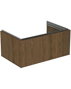 Ideal Standard Conca Waschtisch-Unterschrank T4578Y5 80x50x55cm, 1 Auszug, Walnuss dunkel Furnier