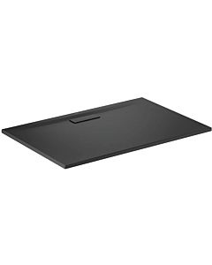 Ideal Standard Ultra Flat Nouveau receveur de douche rectangulaire T4469V3 120 x 80 cm, noir mat