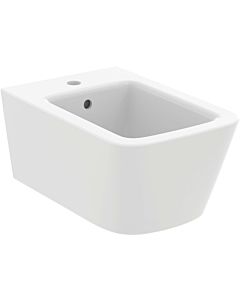 Ideal Standard Mélange mural Bidet T3687V1 36x54x25cm, trou pour robinetterie, avec trop-plein, blanc soie