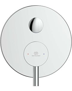 Ideal Standard Kit de finition Ceraline A7389AA Robinetterie de salle de bain à encastrer, chromée