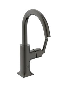 Ideal Standard Joy Neo Waschtisch-Einhebelmischer BD148A5 mit Ablaufgarnitur, Ausladung 140mm, ohne Ablaufgarnitur, magnetic grey