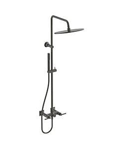 Ideal Standard Joy Neo Zweigriff-Duschsystem BD159A5 mit Einhebel-Brausearmatur, Hebelgriffe, magnetic grey