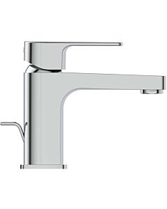 Ideal Standard Cerafine D wash basin mixer BC685AA H80, with waste set, projection 115mm, chrome-plated