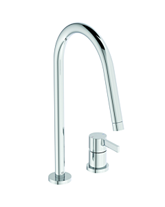 Ideal Standard Gusto kitchen 2-hole faucet BD422AA chrome, with high pipe spout