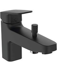 Ideal Standard Robinetterie de baignoire CeraPlan BD257XG noir soie, avec bec, saillie 153 mm