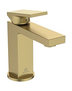 Ideal Standard Extra Waschtischarmatur BD500A2 64x178x165 mm, mit Ablaufgarnitur, Ausladung 111mm, brushed gold