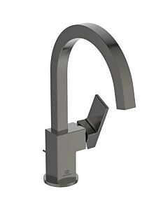 Ideal Standard Extra Waschtischarmatur BD504A5 90x245x307 mm, hoher Auslauf, mit Ablaufgarnitur, magnetic grey