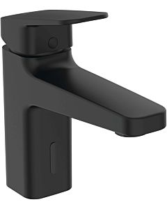 Ideal Standard CeraPlan mitigeur lavabo BD283XG sans garniture de vidange , 6V, avec valve push-open, noir soie