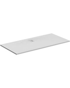 Ideal Standard Ultra Flat S rectangular shower tray K8320FR central drain, 180 x 100 x 3 cm, Carrara white