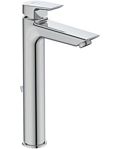 Ideal Standard Tesi Waschtischarmatur A6574AA chrom,BlueStart,mit Ablaufgarnitur,erhöhter Sockel