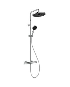 Ideal Standard Ceratherm Système de douche T25+ A7210AA avec thermostat de douche, douchette à main, chromé