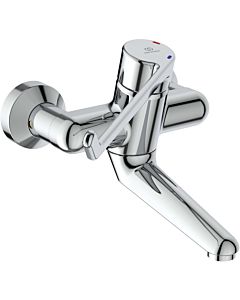 Ideal Standard Wand-Waschtischsicherheitsarmatur  CeraPlus B8223AA chrom, Hebel 23 cm, Ausl. 23 cm