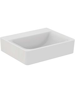 Ideal Standard Waschtisch Connect Cube weiss m.IP 55 x 46 cm,ohne Hahnloch, ohne Überlauf E8112MA