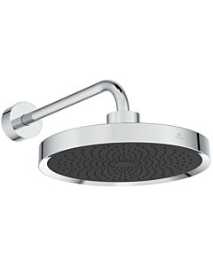 Ideal Standard Douche à effet pluie Solos A7887AA avec raccordement mural, avec anneau lumineux LED, chromé