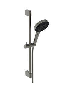 Ideal Standard Idealrain Solos Brausekombination A7897A5 Stange 603mm, Handbrause mit 3 Funktionen, magnetic grey