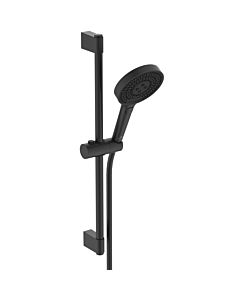 Ideal Standard Idealrain Solos shower combination A7897XG bar 603mm, hand shower with 3 functions, silk black