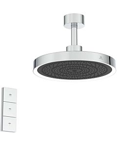Ideal Standard Solos rain shower A7891AA 3-function, with ceiling connection, with LED light ring, chrome