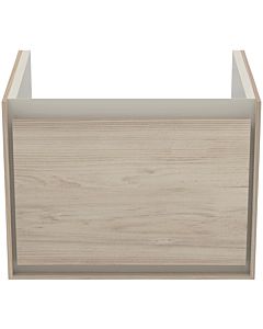 Ideal Standard Connect Air Waschtischunterschrank E0846UK, Pinie hell Dekor/braun matt, 1 Auszug