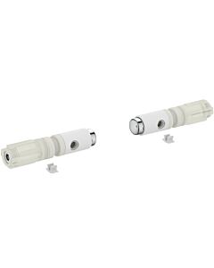 Ensemble de charnières pneumatiques Ideal Standard Connect EW03667 avec amortisseur de fermeture douce, pour siège de toilette