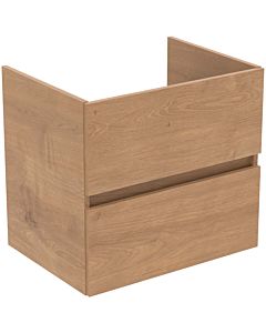Ideal Standard Eurovit Plus Furniture double vanity unit R0259Y8 Hamilton Oak, 60x44x55cm, 2 drawers
