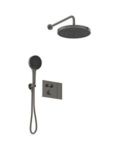 Ideal Standard CeraTherm Navigo Solos fitting package A7892A5 concealed shower fitting, magnetic grey