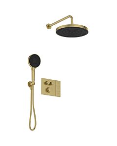 Ideal Standard CeraTherm Navigo Solos fitting package A7892A2 concealed shower fitting, brushed gold
