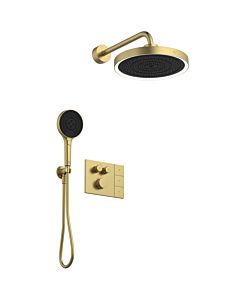 Ideal Standard CeraTherm Navigo Solos Armaturenpaket A7893A2 Unterputz-Brausearmatur, brushed gold